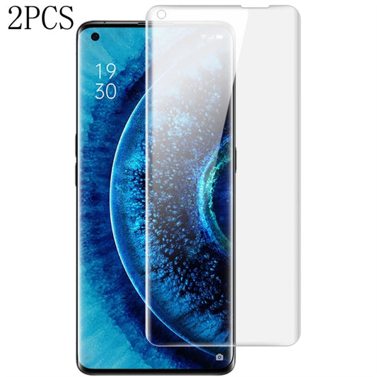 2 PCS IMAK Curved Full Screen Hydrogel Film, for OPPO Find X2, for Galaxy Note 10 Lite / A81, for Galaxy S10 Lite / A91, for Galaxy S20 5G, for Galaxy S20 Ultra 5G, for Galaxy S20+ 5G, for Xiaomi Mi 10 5G, for Galaxy A71