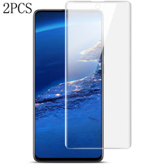 2 PCS IMAK Curved Full Screen Hydrogel Film, for OPPO Find X2, for Galaxy Note 10 Lite / A81, for Galaxy S10 Lite / A91, for Galaxy S20 5G, for Galaxy S20 Ultra 5G, for Galaxy S20+ 5G, for Xiaomi Mi 10 5G, for Galaxy A71