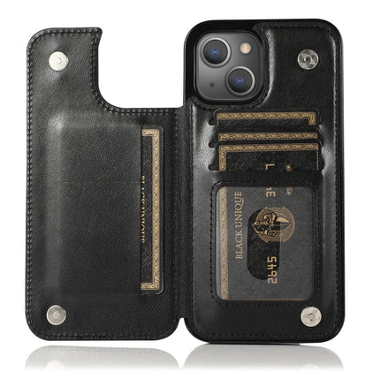 Butterflies Flowers Double Buckle Case, For iPhone 14, For iPhone 14 Plus