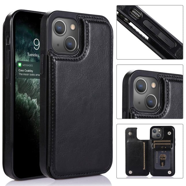 Double Buckle Phone Case, For iPhone 14 Plus