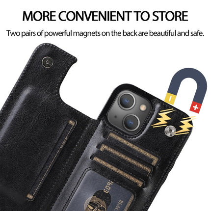 Double Buckle Phone Case, For iPhone 14 Plus