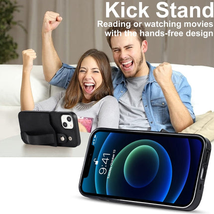 Wrist Strap Holder Phone Case, For iPhone 14 Plus