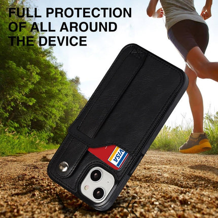 Wrist Strap Holder Phone Case, For iPhone 14 Plus