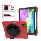 For iPad Air 2025 / 10.9 / Pro 11 2021 / 2020 / 2018 / Red