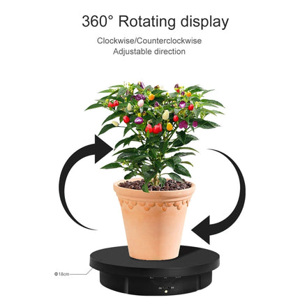 Electric Rotating Display Stand Turntable, 3 in 1, 3 in 1 Remote