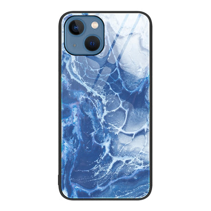 Marble Pattern Glass Protective Phone Case, For iPhone 14, For iPhone 1XR, For iPhone XS Max