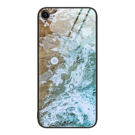 Marble Pattern Glass Protective Phone Case, For iPhone 14, For iPhone 1XR, For iPhone XS Max