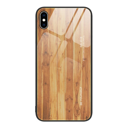 Wood Grain Glass Protective Case, For iPhone XR, For iPhone XS Max, For iPhone 11 Pro, For iPhone 14 Pro Max
