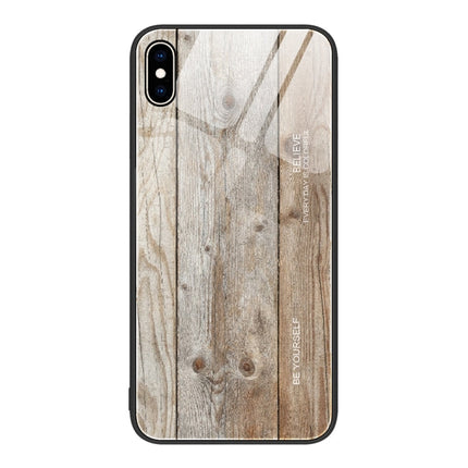 Wood Grain Glass Protective Case, For iPhone XR, For iPhone XS Max, For iPhone 11 Pro, For iPhone 14 Pro Max