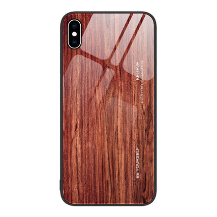 Wood Grain Glass Protective Case, For iPhone XR, For iPhone XS Max, For iPhone 11 Pro, For iPhone 14 Pro Max