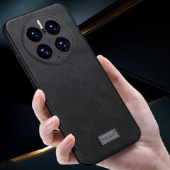 SULADA Shockproof TPU + Handmade Leather Protective Phone Case, For Huawei Mate 50, For Huawei Mate 50 Pro