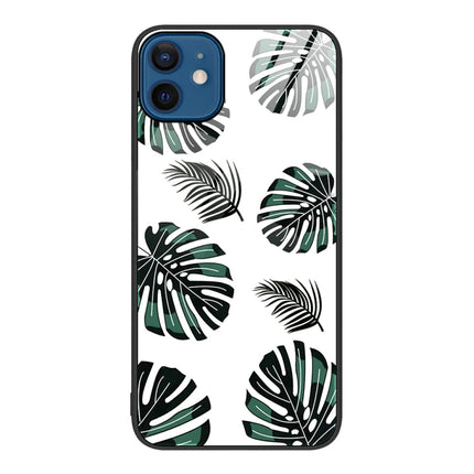 Colorful Painted Glass Phone Case, For iPhone 12 / 12 Pro