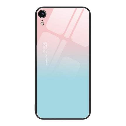 Colorful Painted Glass Phone Case, For iPhone XR
