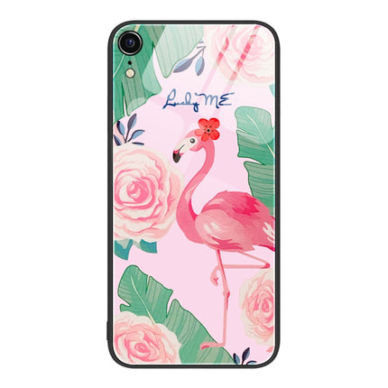 Colorful Painted Glass Phone Case, For iPhone XR