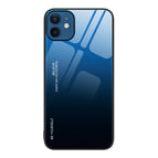 For iPhone 12 / Blue to Black