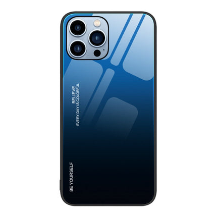 Gradient Color Glass Case, For iPhone 12 Pro Max, For iPhone 12, For iPhone 13 Pro Max