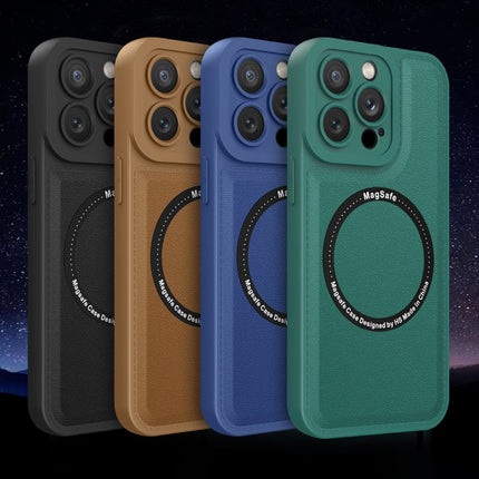 Magsafe Magnetic Plain Leather Phone Case, For iPhone 11 Pro