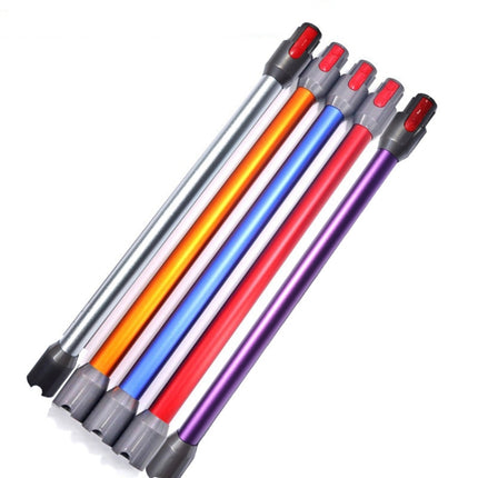 Vacuum Cleaner Extension Rod Metal Straight Pipe, Straight Pipe(Orange), Straight Pipe(Blue), al Straight Pipe(Purple), Straight Pipe(Silver)