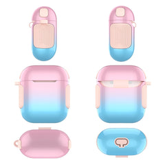2 in 1 Varnish Colorful PC + TPU Earphone Case, For AirPods 2 / 1, For AirPods 3