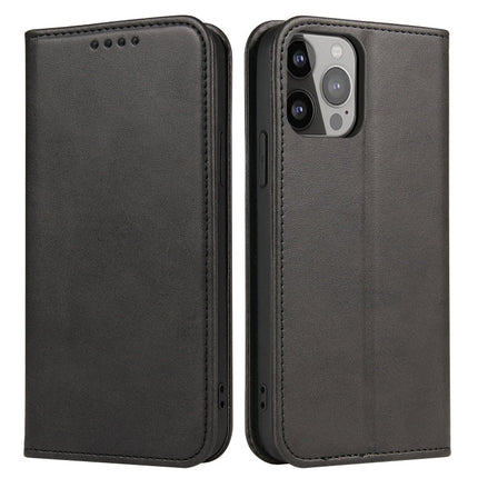 Calf Texture Magnetic Flip Leather Phone Case, For iPhone 14, For iPhone 14 Plus, For iPhone 14 Pro, For iPhone 14 Pro Max