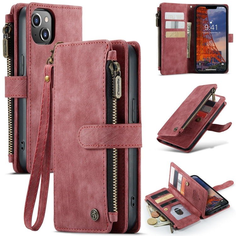 CaseMe C30 Multifunctional Phone Leather Case, For iPhone 14, For iPhone 14 Plus, For iPhone 14 Pro, For iPhone 14 Pro Max