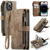 CaseMe C30 Multifunctional Phone Leather Case, For iPhone 14, For iPhone 14 Plus, For iPhone 14 Pro, For iPhone 14 Pro Max