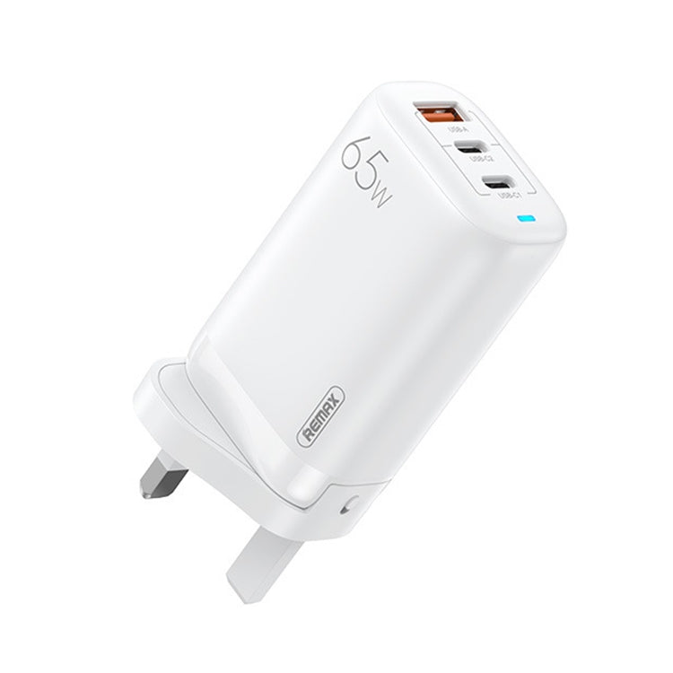 REMAX RP-U55 Territory Series 65W USB+Dual USB-C / Type-C Interface Fast Charger, EU Plug, UK Plug, CN Plug