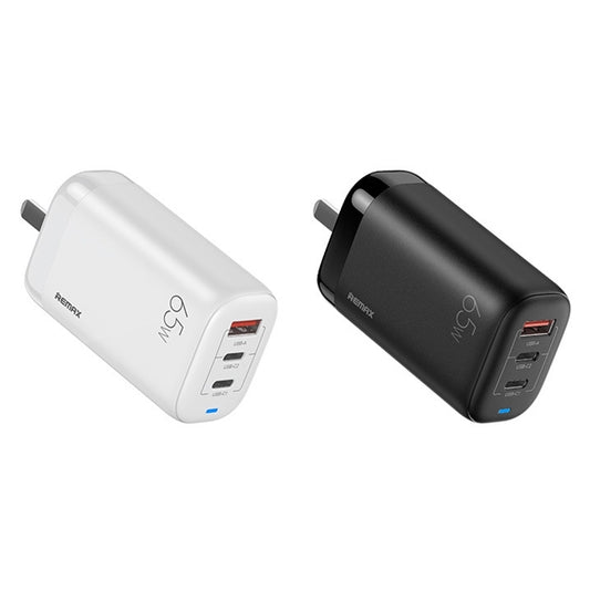 REMAX RP-U55 Territory Series 65W USB+Dual USB-C / Type-C Interface Fast Charger, Specification:US Plug, US Plug