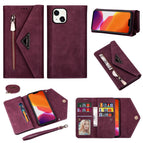 For iPhone 14 / Wine Red