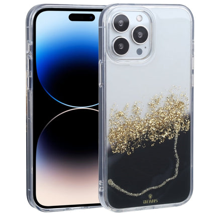 DFANS DESIGN Dual-color Starlight Shining Phone Case, For iPhone 14, For iPhone 14 Pro, For iPhone 14 Pro Max