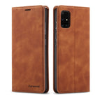 For Galaxy A71 / Brown
