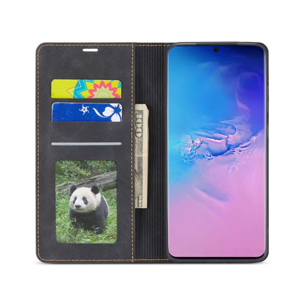 Forwenw Dream Series Oil Edge Strong Magnetism Horizontal Flip Leather Case with Holder & Card Slots & Wallet & Photo Frame, For Galaxy S20 Ultra
