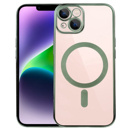 MagSafe Electroplating Straight TPU Phone Case, For iPhone 14, For iPhone 14 Plus