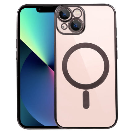 MagSafe Electroplating Straight TPU Phone Case, For iPhone 14, For iPhone 14 Plus