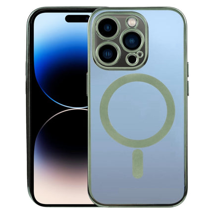 MagSafe Electroplating Straight TPU Phone Case, For iPhone 14 Pro, For iPhone 14 Pro Max
