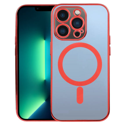 MagSafe Electroplating Straight TPU Phone Case, For iPhone 13 Pro Max, For iPhone 12