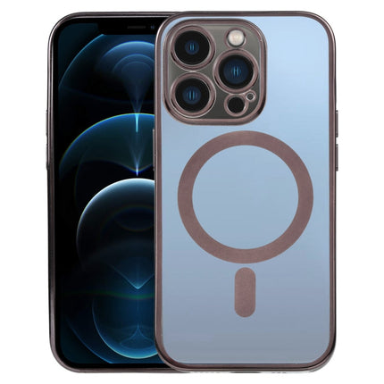 MagSafe Electroplating Straight TPU Phone Case, For iPhone 12 Pro, For iPhone 12 Pro Max