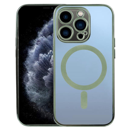 MagSafe Electroplating Straight TPU Phone Case, For iPhone 11, For iPhone 11 Pro