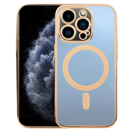 MagSafe Electroplating Straight TPU Phone Case, For iPhone 11, For iPhone 11 Pro