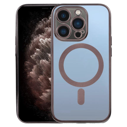 MagSafe Electroplating Straight TPU Phone Case, For iPhone 11 Pro Max