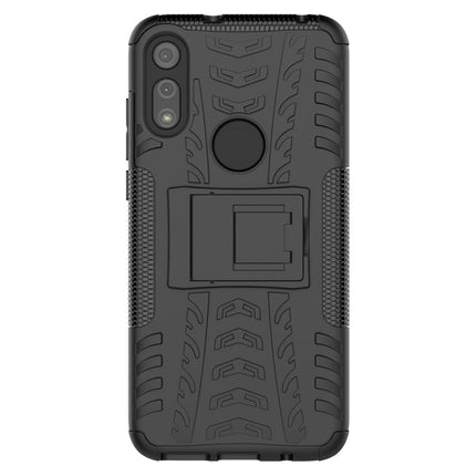 Tire Texture Shockproof TPU+PC Protective Case with Holder