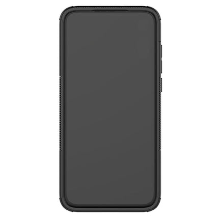 Tire Texture Shockproof TPU+PC Protective Case with Holder