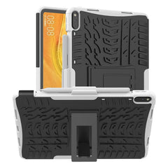 Tire Texture Shockproof TPU+PC Protective Case with Holder, For iPad Pro 11 (2020), For Huawei Matepad Pro 10.8