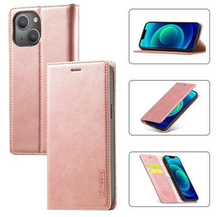 LC.IMEEKE Strong Magnetic Leather Phone Case with Holder & Card Slots & Wallet, For iPhone 14 Pro Max, For iPhone 14 Pro, For iPhone 14 Plus, For iPhone 14