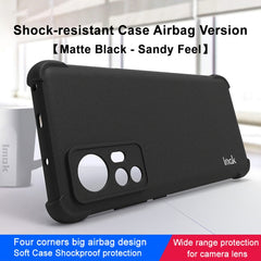 IMAK All-inclusive Shockproof Airbag TPU Phone Case with Screen Protector, For Xiaomi 12 Lite 5G