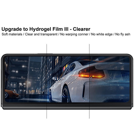 1 Sets IMAK Curved Full Screen Hydrogel Film (Outer Screen + Back + Inner Screen)