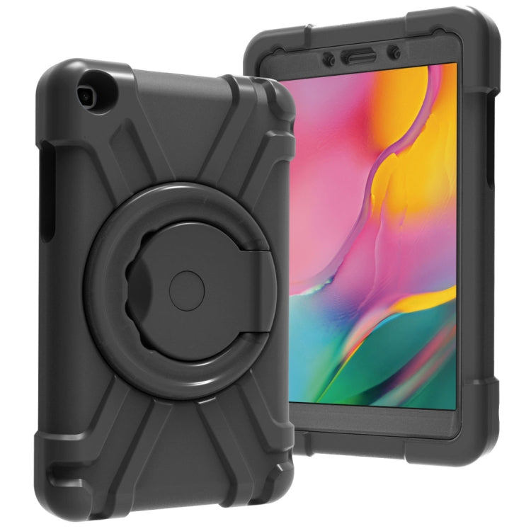 PC + Silicone Shockproof Combination Case with 360 Degree Rotating Holder & Handle, For iPad Pro 11 (2020), For Galaxy Tab A 8.0 (2019)