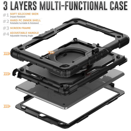 Bracelet Holder Silicone + PC Tablet Case, For iPad 10.2 2021 / 2020 / 2019, For iPad mini 2024 / mini 6