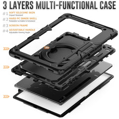 Bracelet Holder Silicone + PC Tablet Case, For Samsung Galaxy Tab S8 Ultra, For Samsung Galaxy Tab S8 / S7, For Samsung Galaxy Tab S8+ / S7+