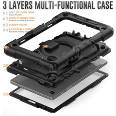 Bracelet Holder Silicone + PC Tablet Case, For Samsung Galaxy Tab A7 Lite, For Samsung Galaxy Galaxy Tab A8